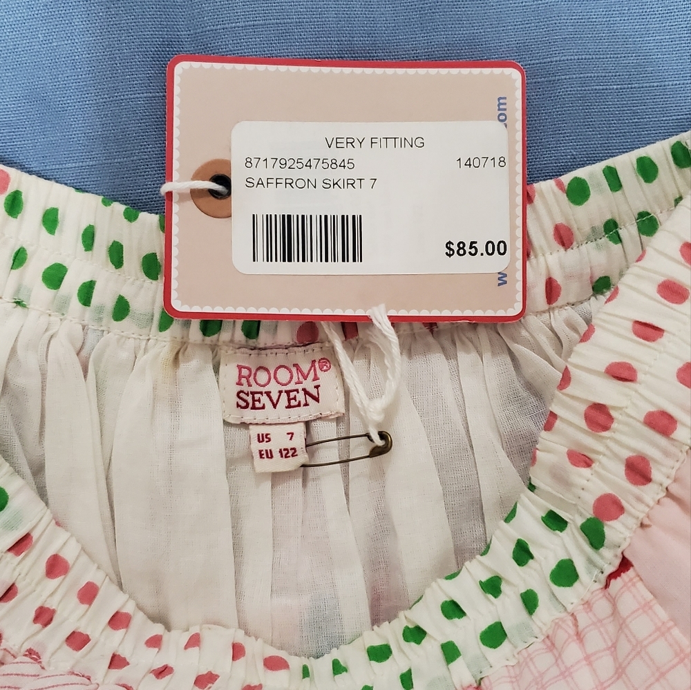 NWT Room Seven Girls Saffron Skirt - Picture 5 of 7